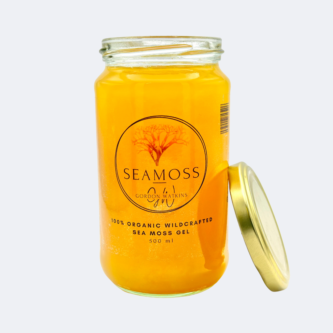 Gordon Watkins Sea Moss Gel UK - Honey Turmeric Ginger Flavoured Sea Moss Gel
