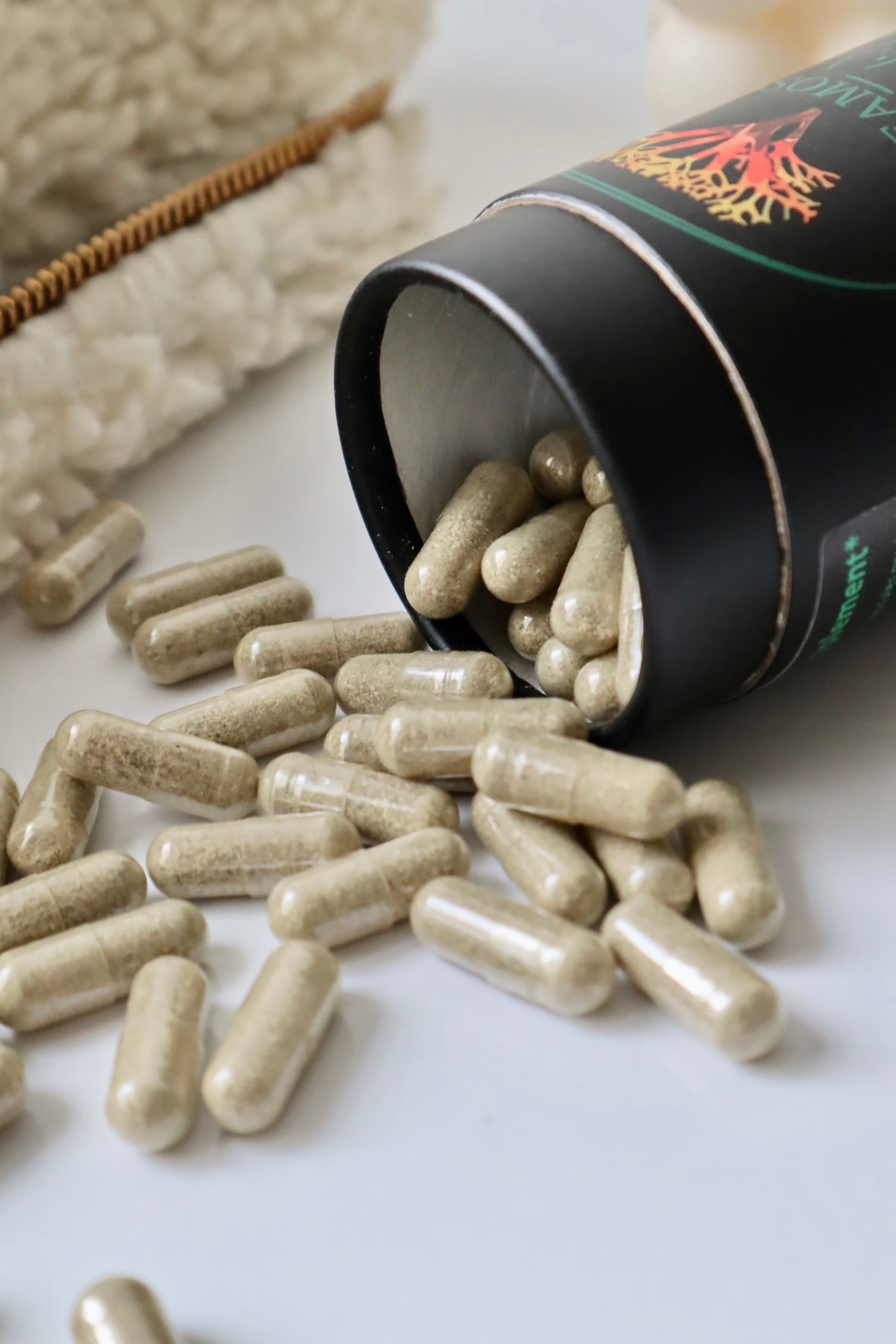 Organic Sea Moss and Bladderwrack Capsules Food Supplement 92 Minerals_-GordonWatkinsUK