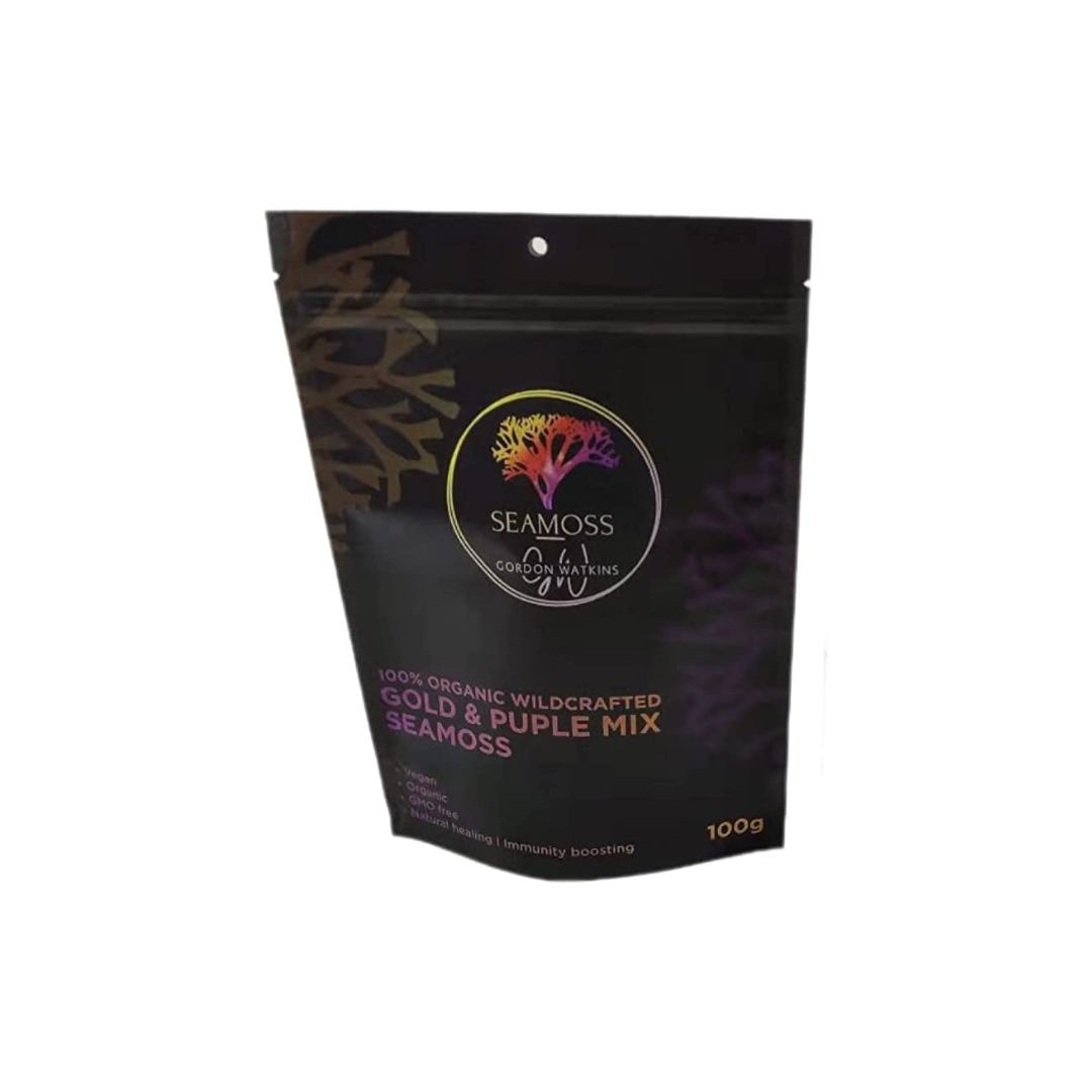 Raw organic wildcrafted golden sea moss by gordon watkins