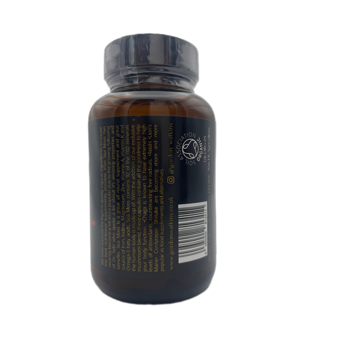 Sea Moss & Mushroom Blend Capsules. nutritional facts of sea moss capsules