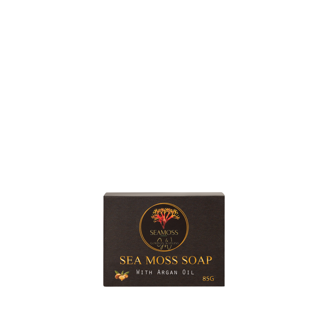 Sea Moss and Argan Oil Soap - Nourishing Vegan Skin Care (85g)