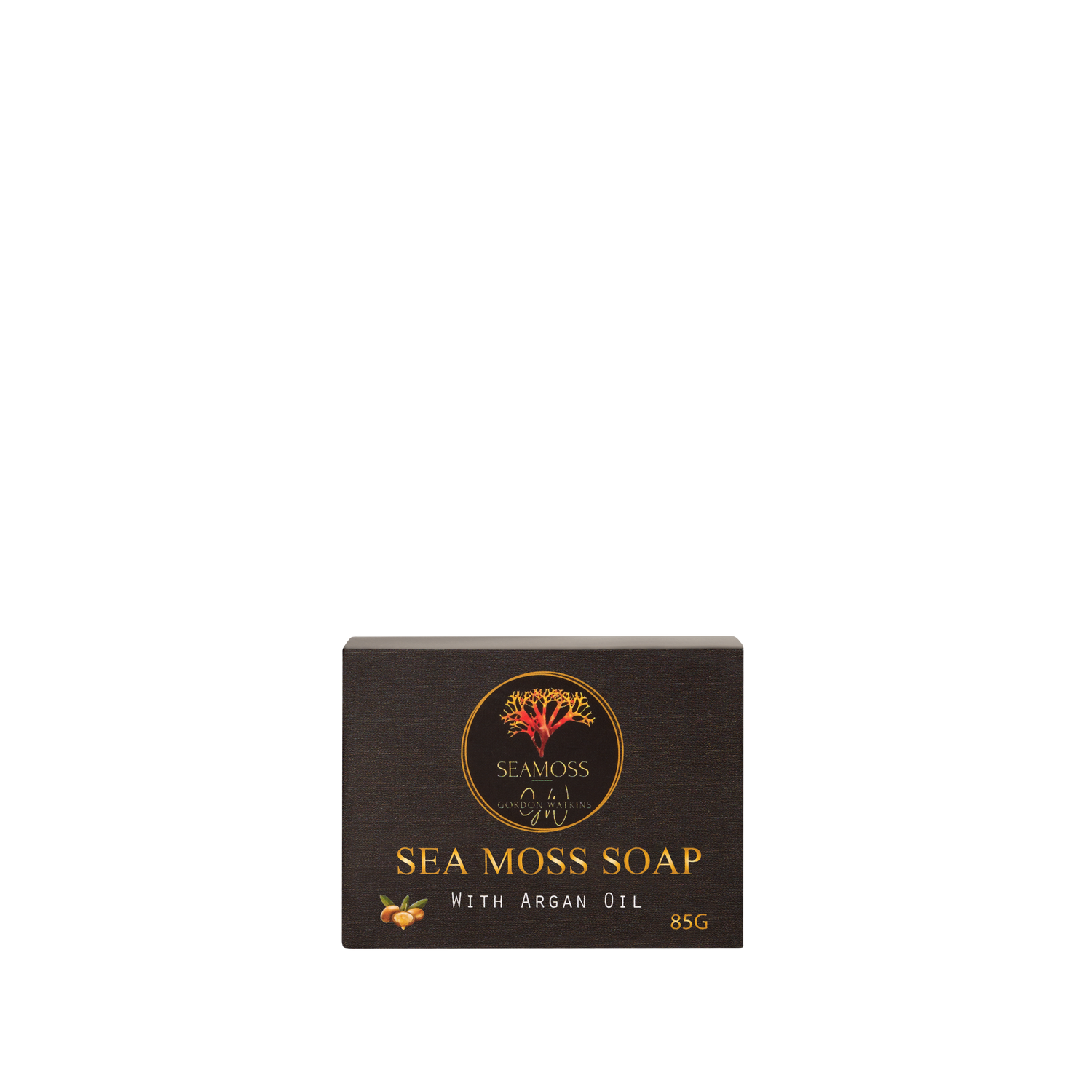 Sea Moss and Argan Oil Soap - Nourishing Vegan Skin Care (85g)