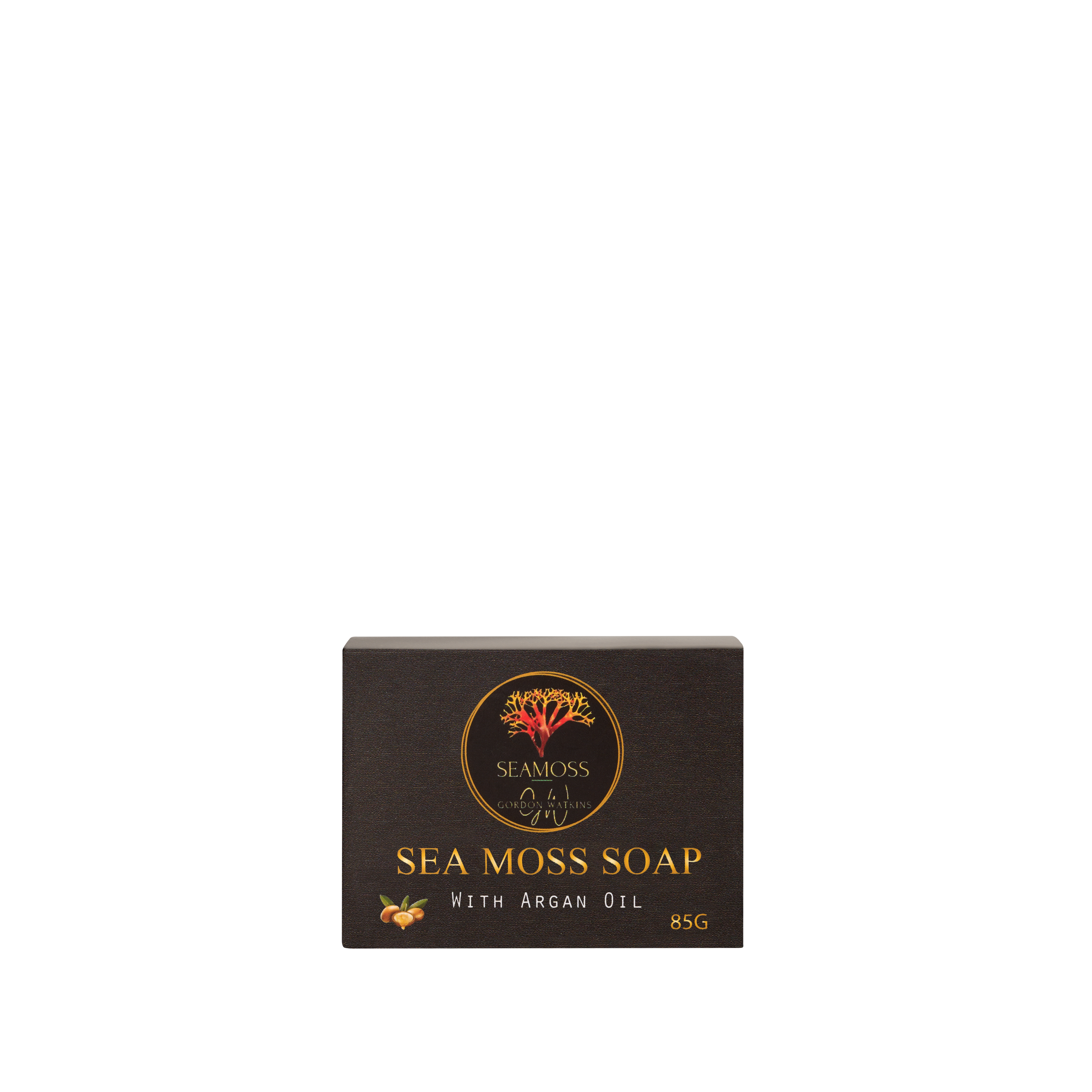 Sea Moss and Argan Oil Soap - Nourishing Vegan Skin Care (85g)