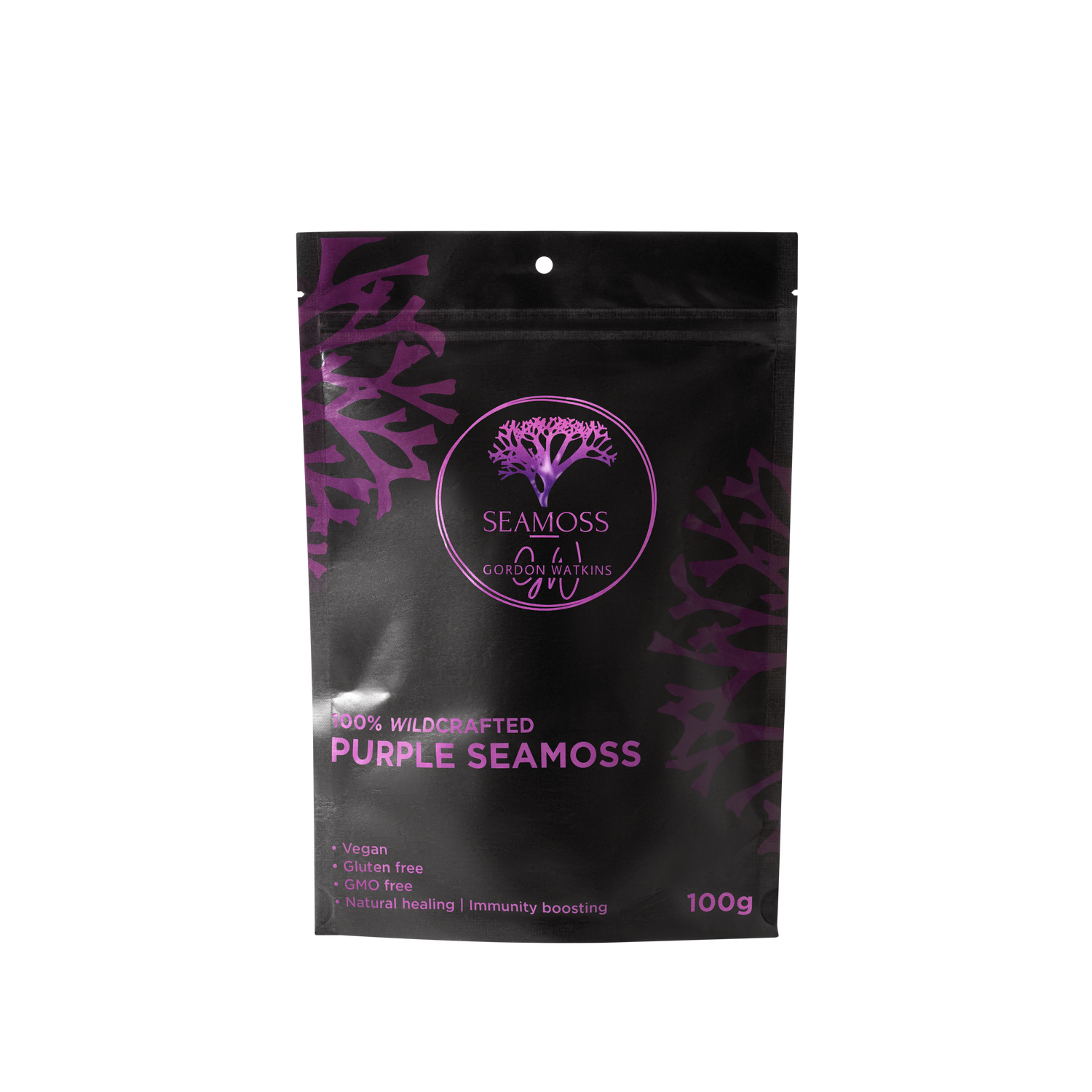 Raw Purple Dried Sea Moss - Prepare Your Own Sea Moss Products