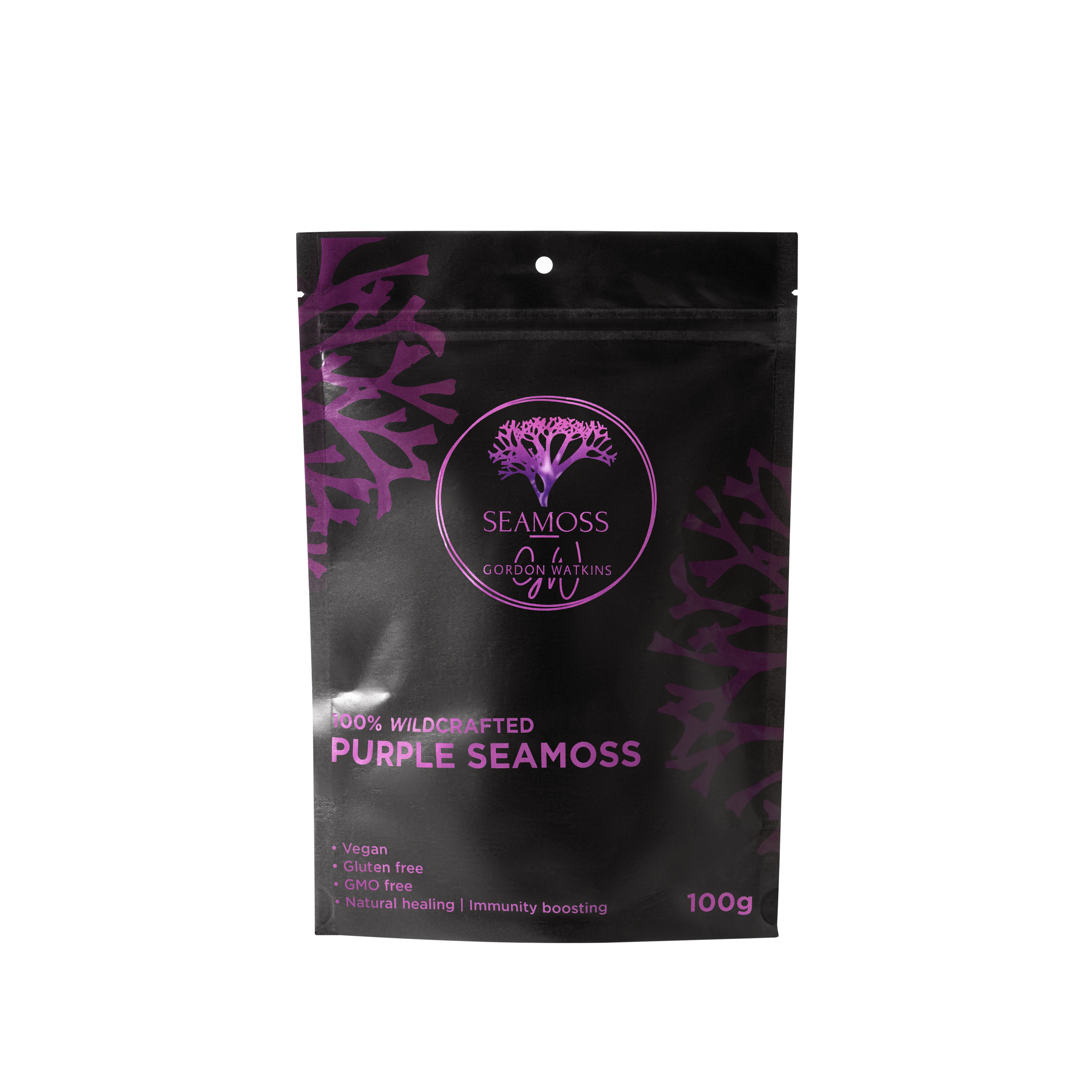 Raw Purple Dried Sea Moss - Prepare Your Own Sea Moss Products