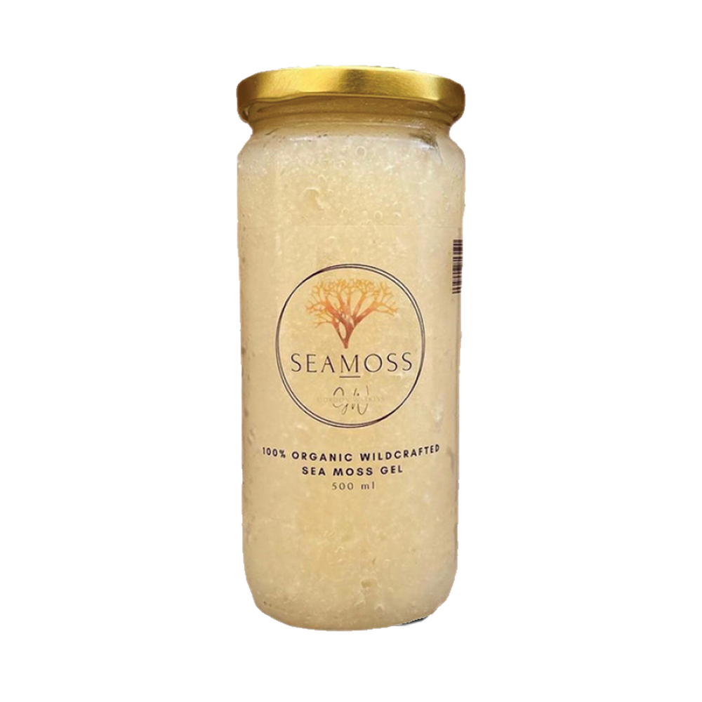 Gold Sea Moss Gel - Made With Certified Organic Wildcrafted Sea Moss