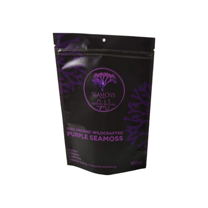 Raw Organic Purple Sea Moss Sea Weed.