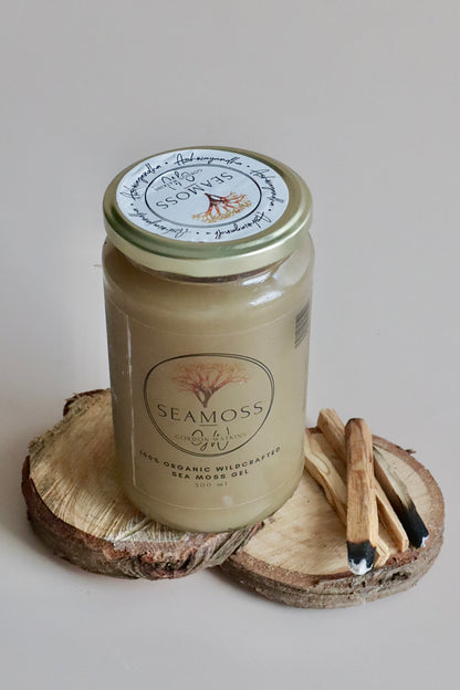 Sea Moss &amp; Ashwagandha Gel  - Stress Relief Blend