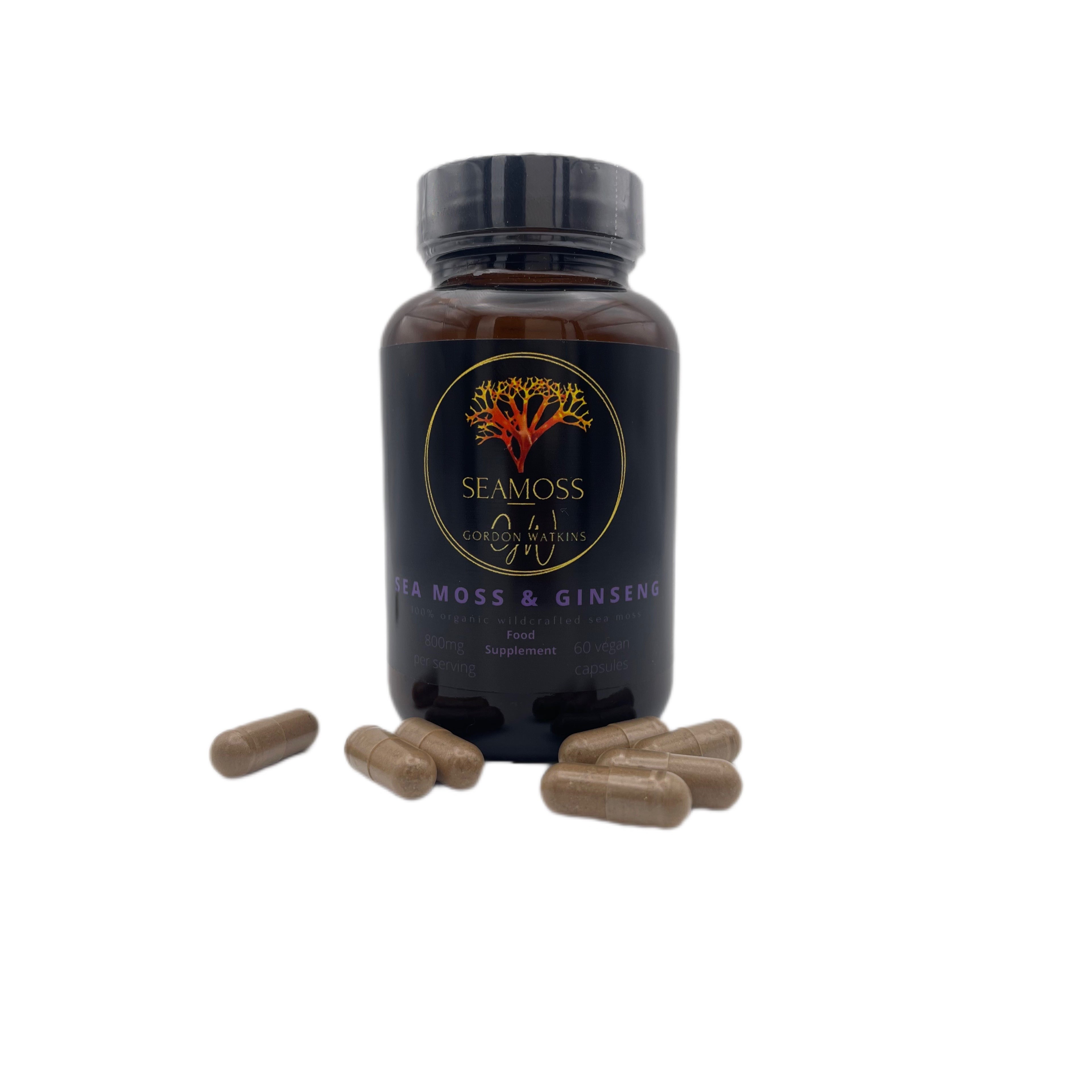 Sea Moss &amp; Ginseng Capsules with Tablets